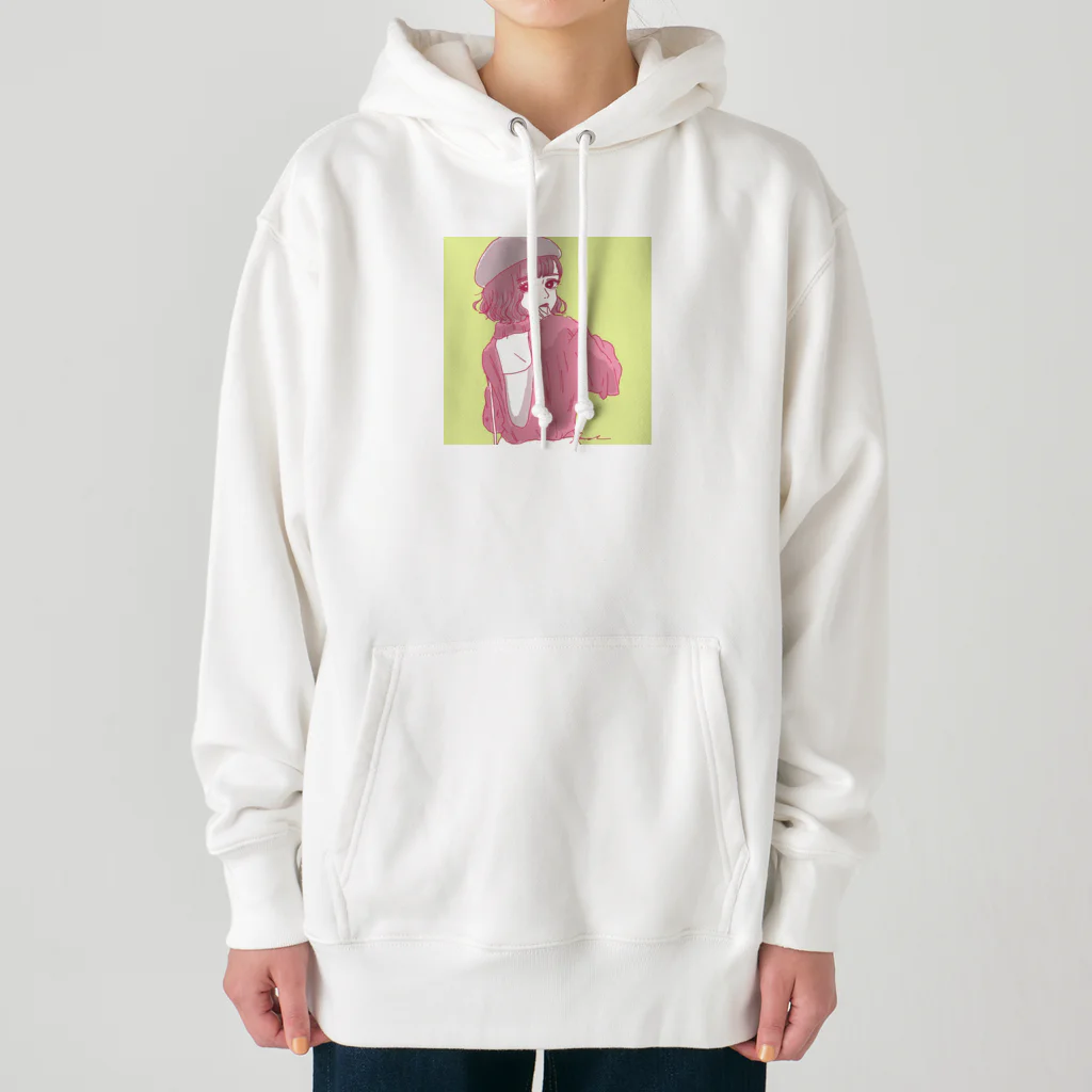 ワキラキのゆるふわ系女の子 Heavyweight Hoodie