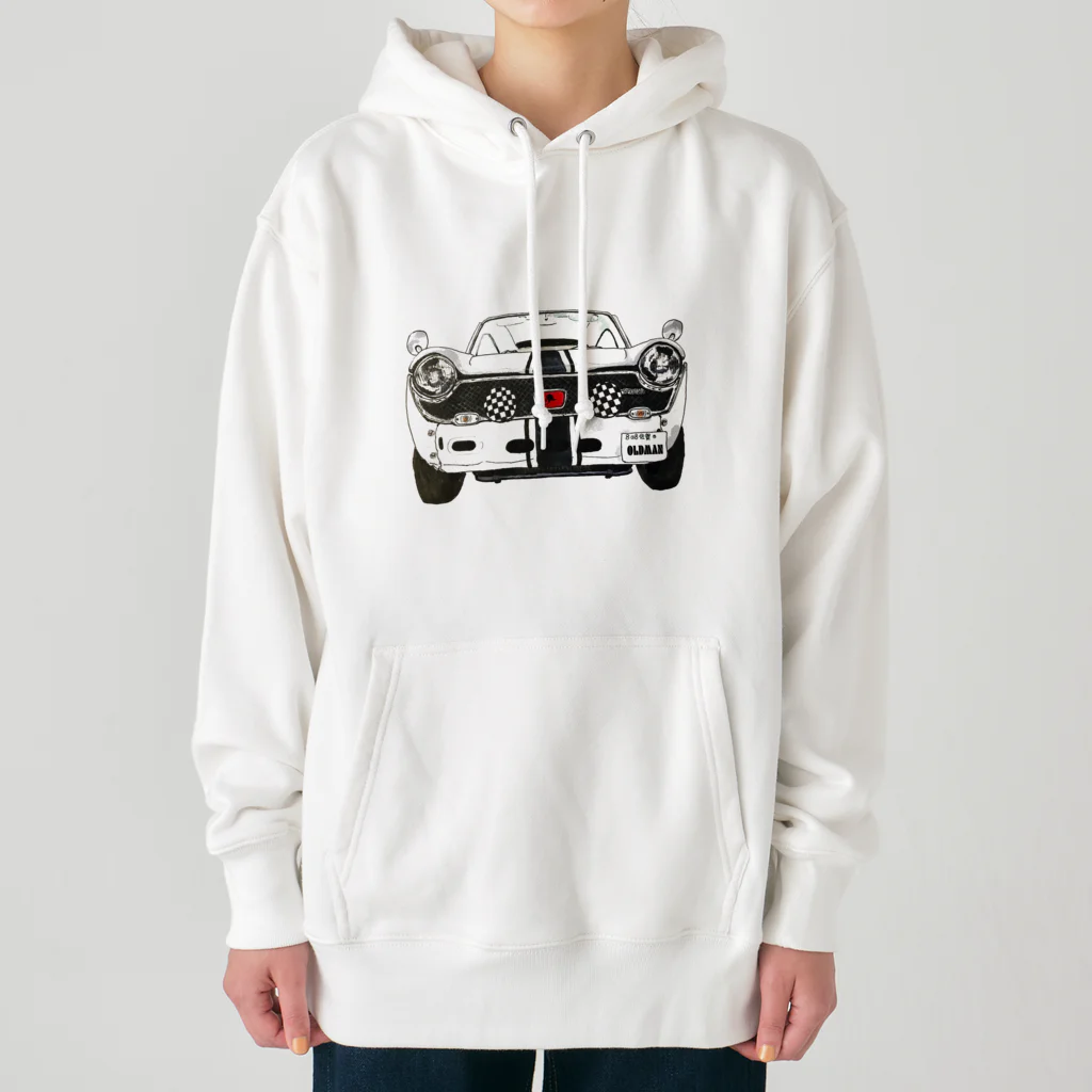 OLDMANのOLD CAR ⑤ Heavyweight Hoodie