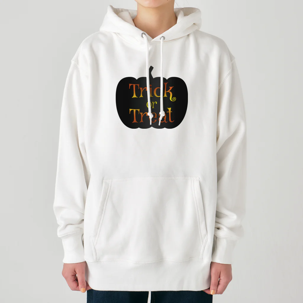 Drecome_Designのトリックオアトリートカボチャ Heavyweight Hoodie