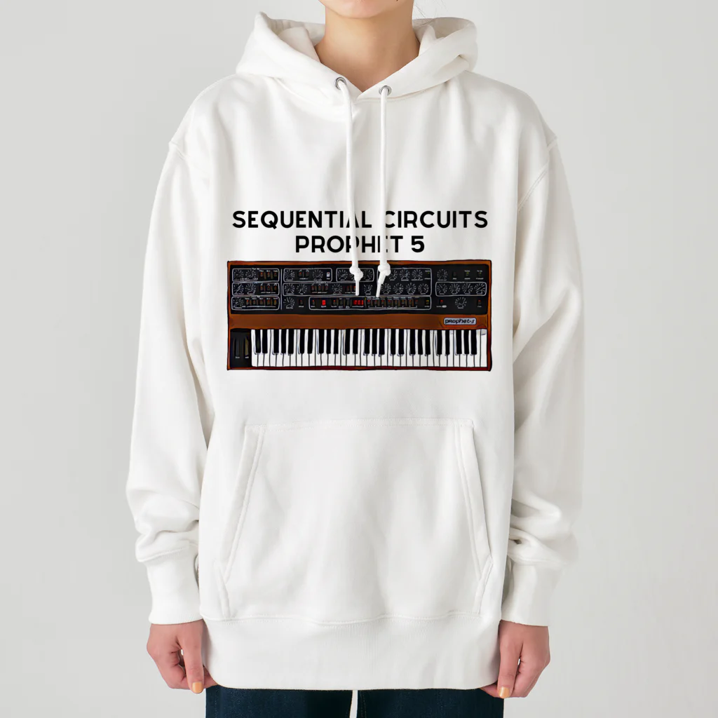 Vintage Synthesizers | aaaaakiiiiiのSequential Circuits Prophet 5 Vintage Synthesizer Heavyweight Hoodie