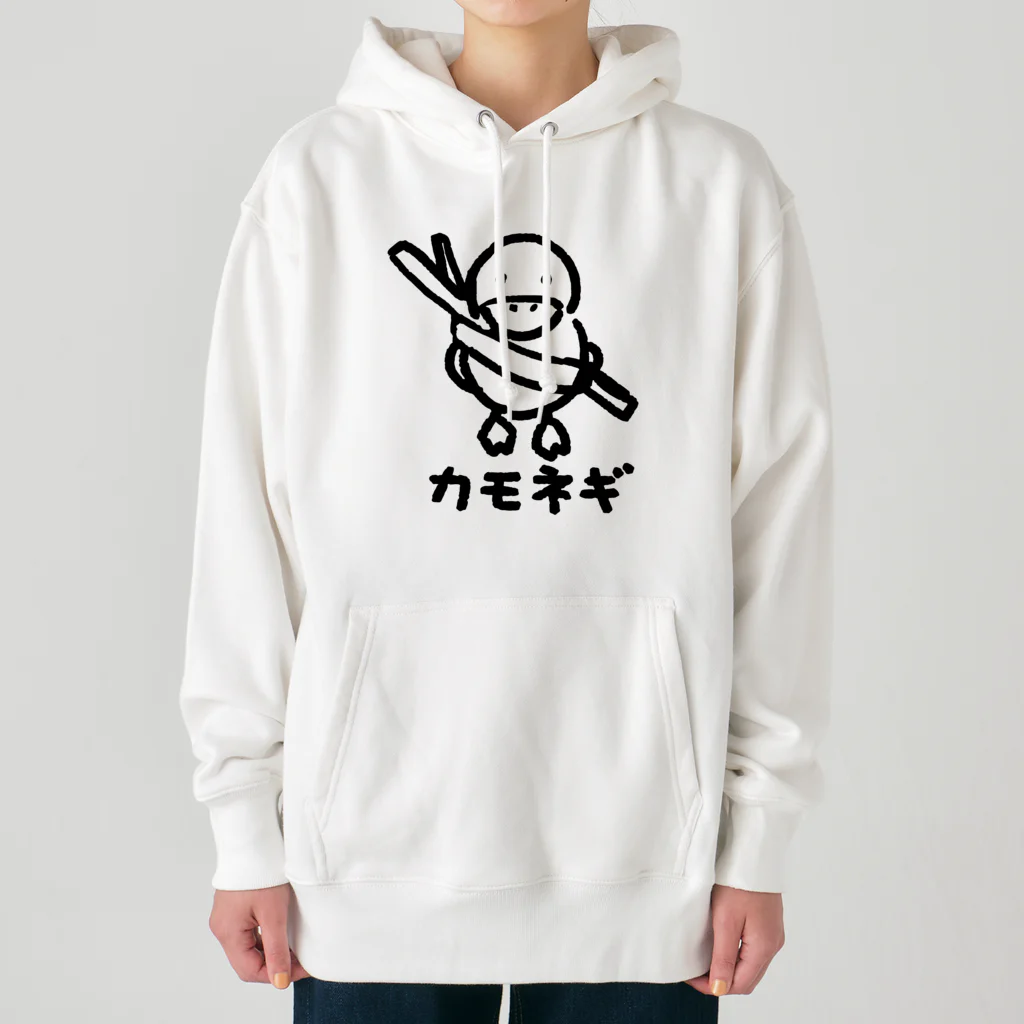 chicodeza by suzuriのただのカモネギ Heavyweight Hoodie