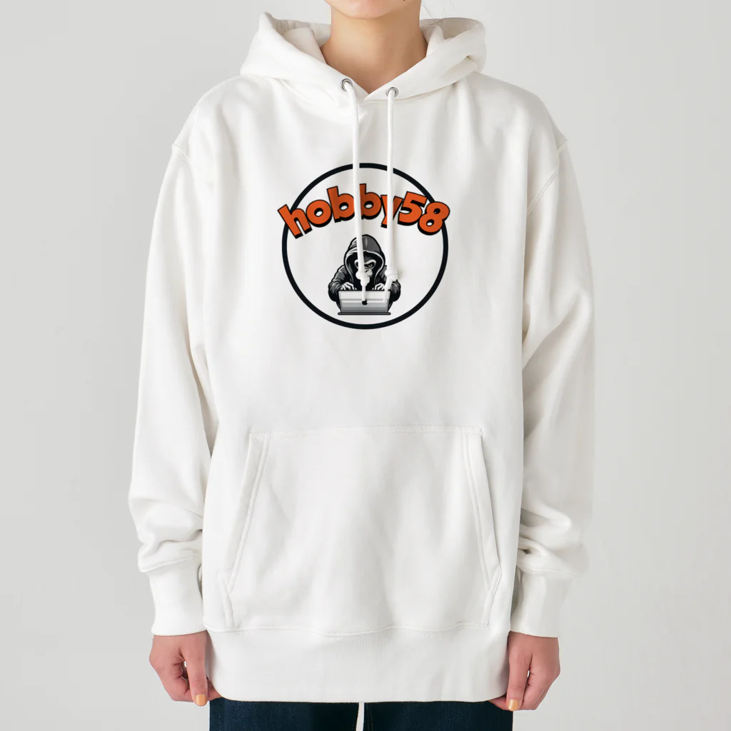 hobby58 SHOPのhobby58 shopロゴ Heavyweight Hoodie