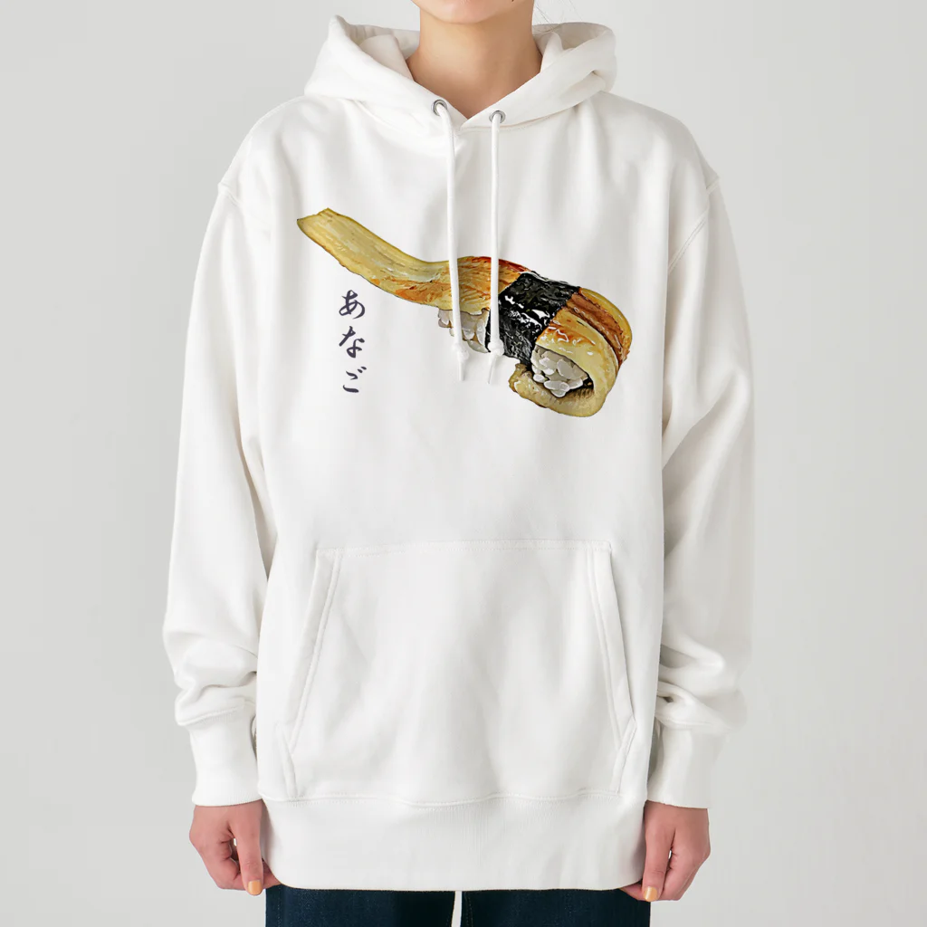 脂身通信Ｚのお寿司_握り寿司_あなご_999999 Heavyweight Hoodie