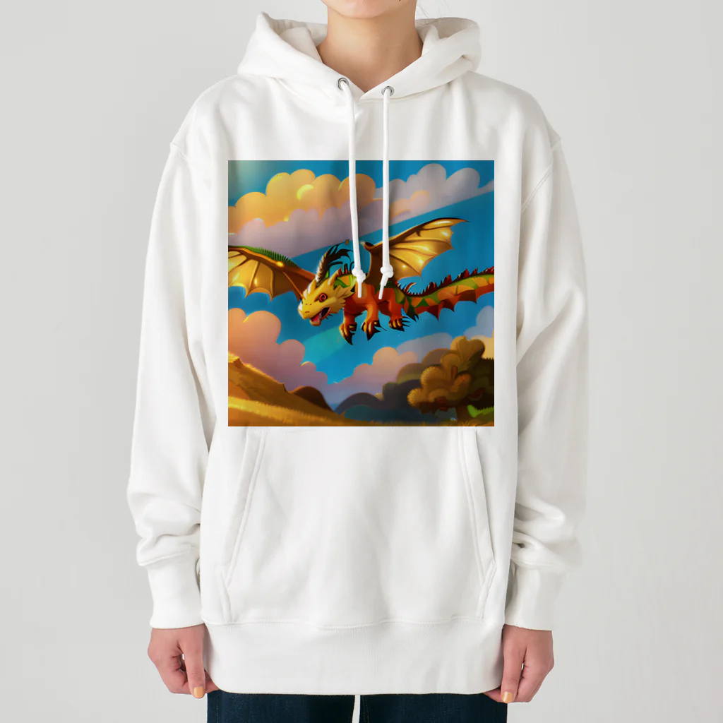 Wakuryuの八恩森の守り空龍　 Heavyweight Hoodie