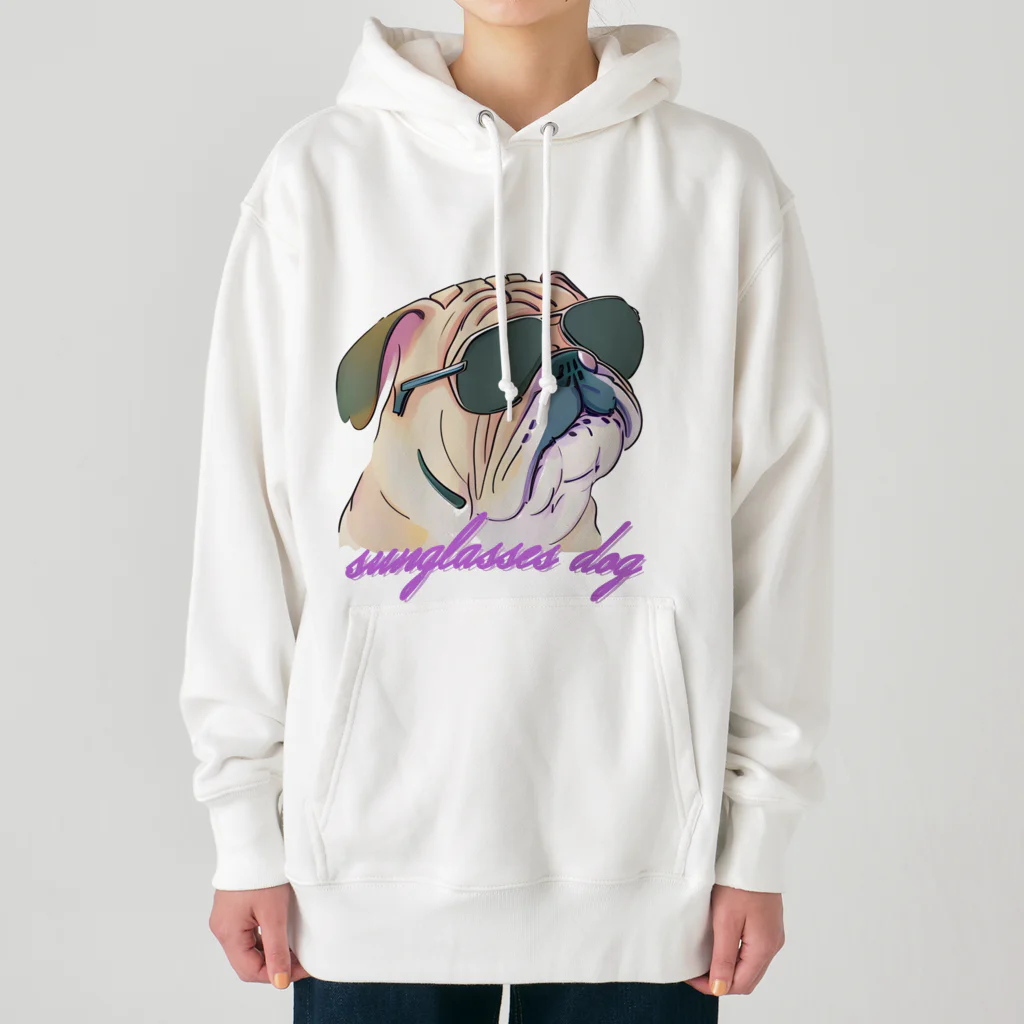 Fanny Animalsのグラサンドッグ Heavyweight Hoodie