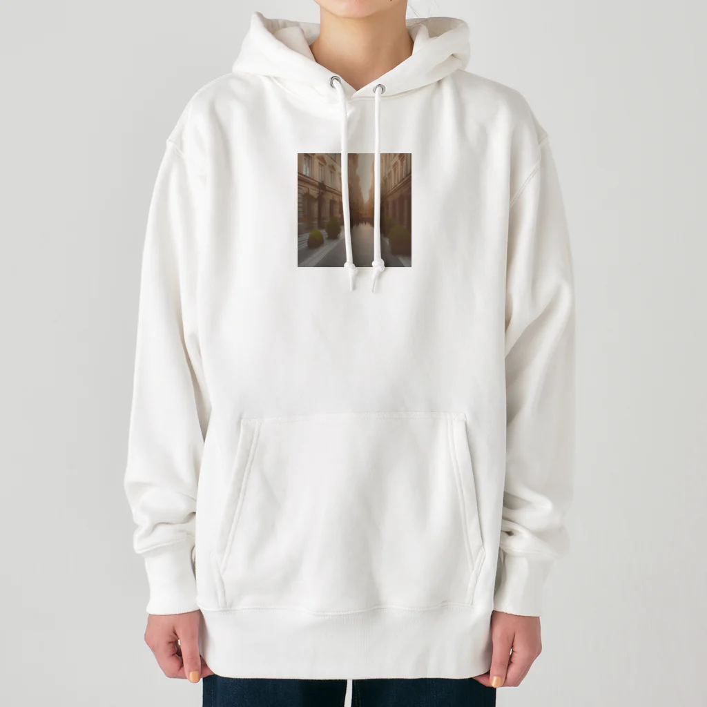 幻想のphotogrammarのヨーロッパの街並み Heavyweight Hoodie