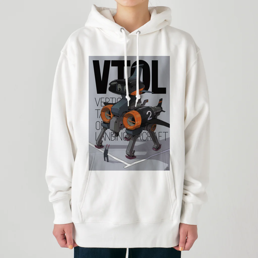 mzn_ミズノシンヤのVTOL!!!! Heavyweight Hoodie