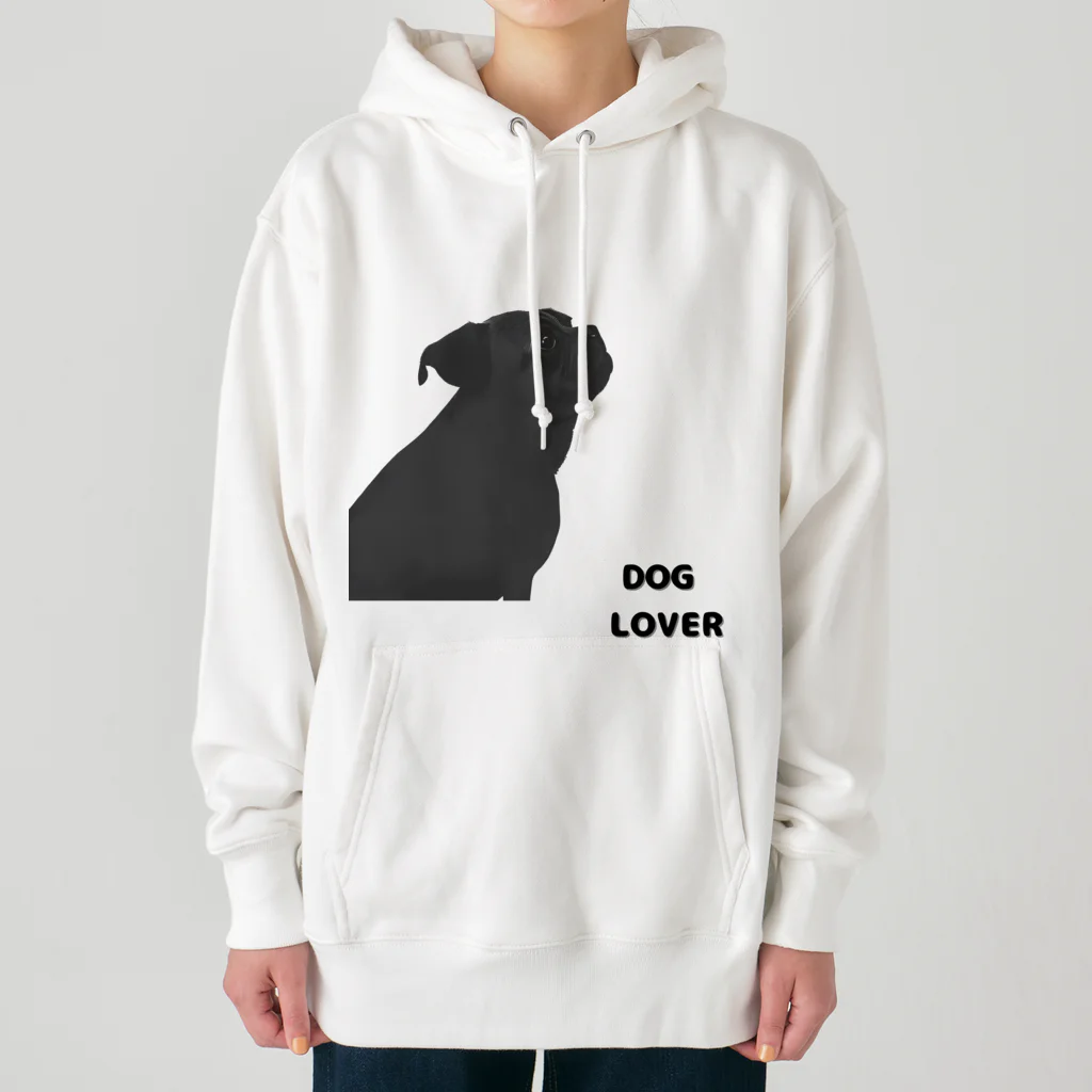 DOG LOVERのDOG LOVER（パグ） Heavyweight Hoodie