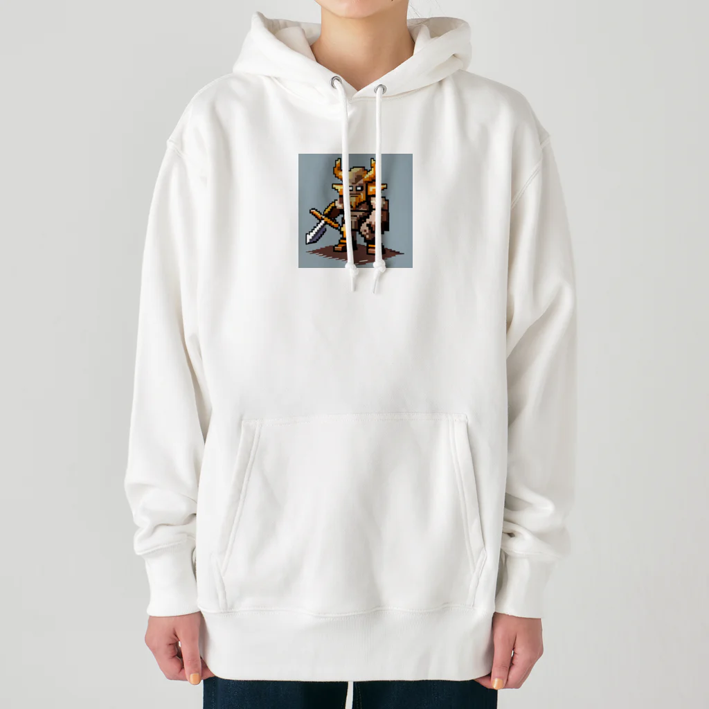 cunissaのドット絵バイキング Heavyweight Hoodie