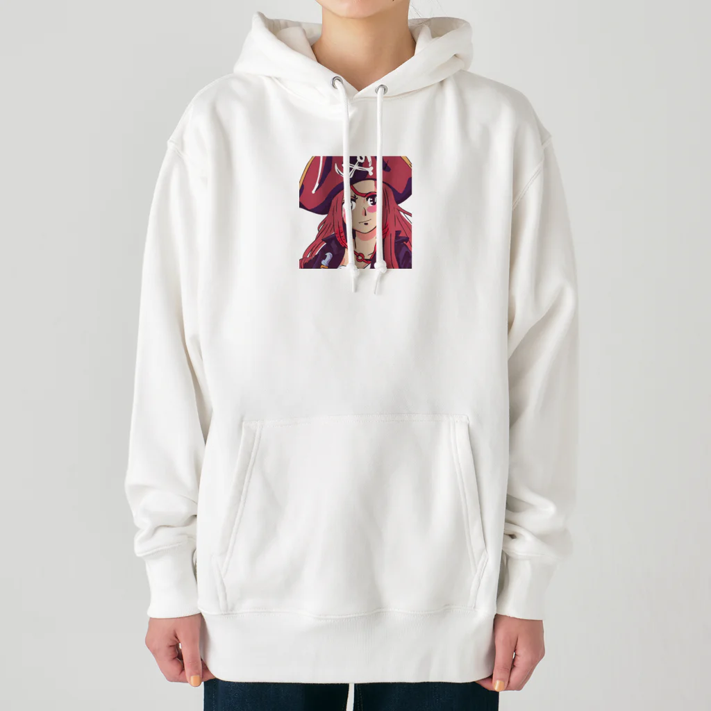 henreの海賊の少女 Heavyweight Hoodie