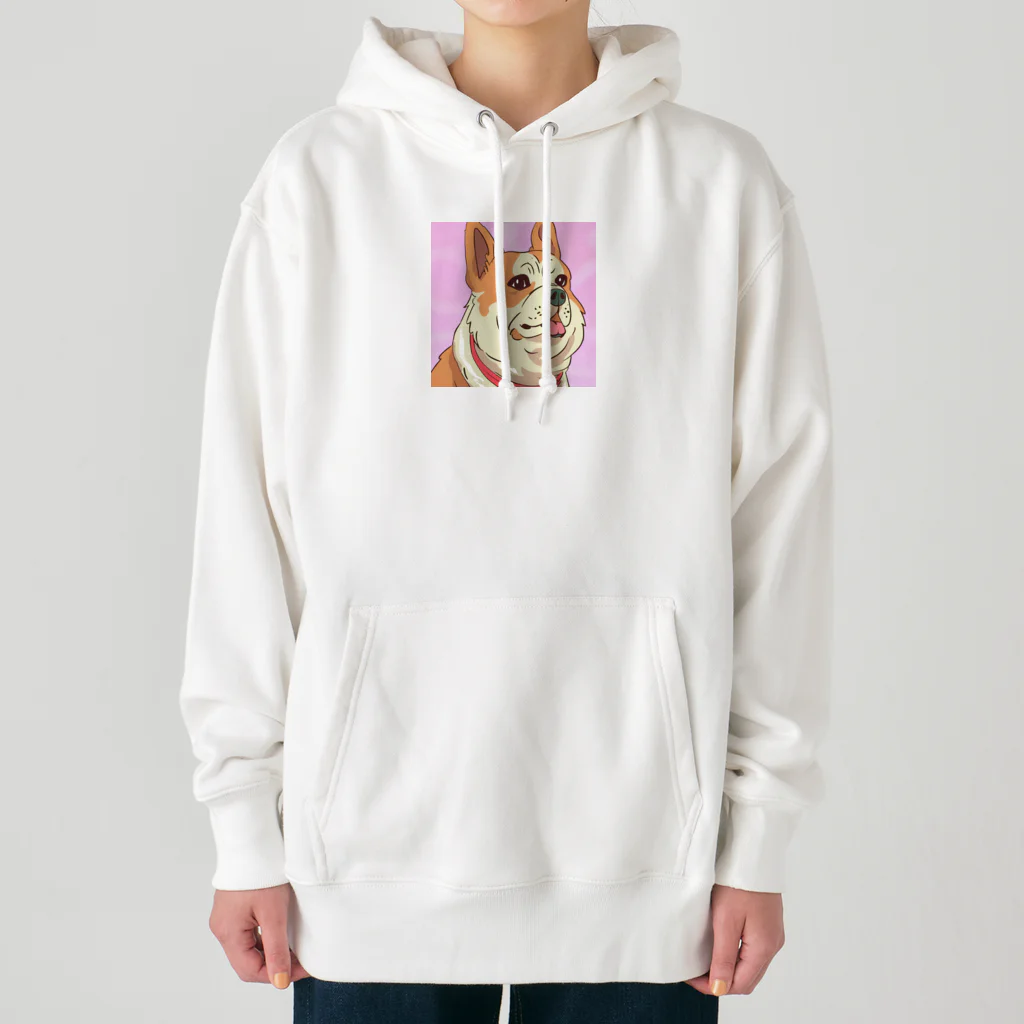 まさのお店の人懐こい犬 Heavyweight Hoodie