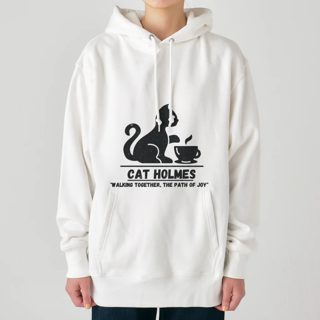  cat Holmesのdaily life at home Heavyweight Hoodie