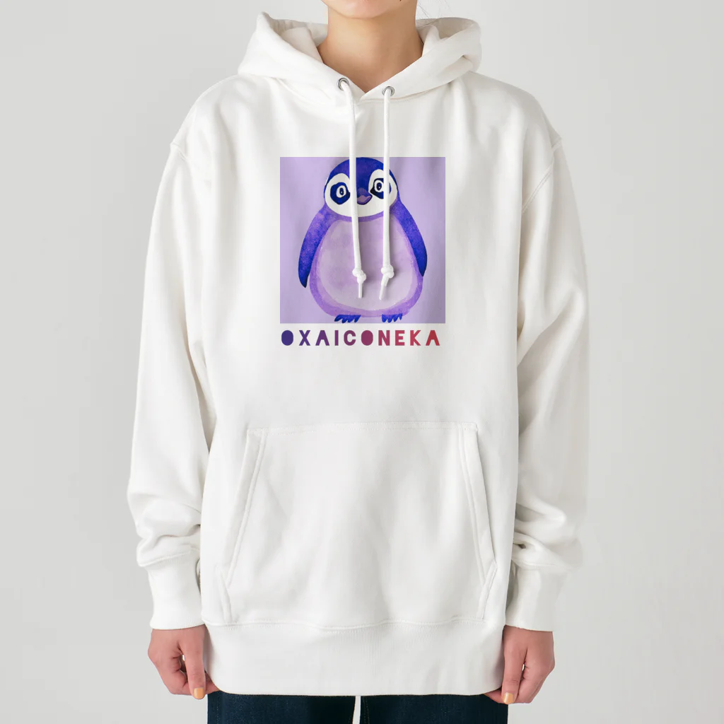 oxaiconeka-shopのoxaiペンギン Heavyweight Hoodie