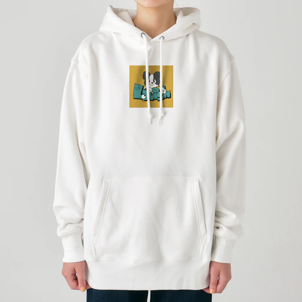 ボーダーコリーのなでしこのPOPなでしこ Heavyweight Hoodie