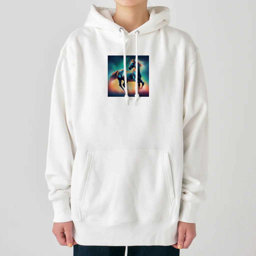 Miyuu101529の幻想的な馬 Heavyweight Hoodie