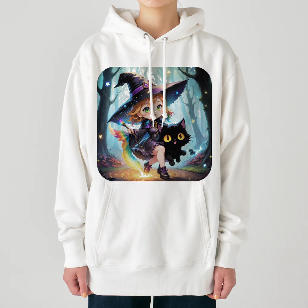 NexDreamの妖精のハロウィンフェス（魔女） Heavyweight Hoodie