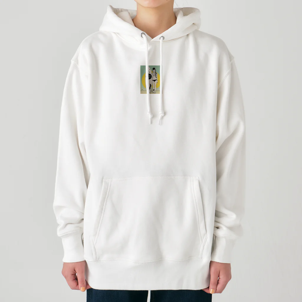 ファンタジスターのサーファーのさりちゃん Heavyweight Hoodie