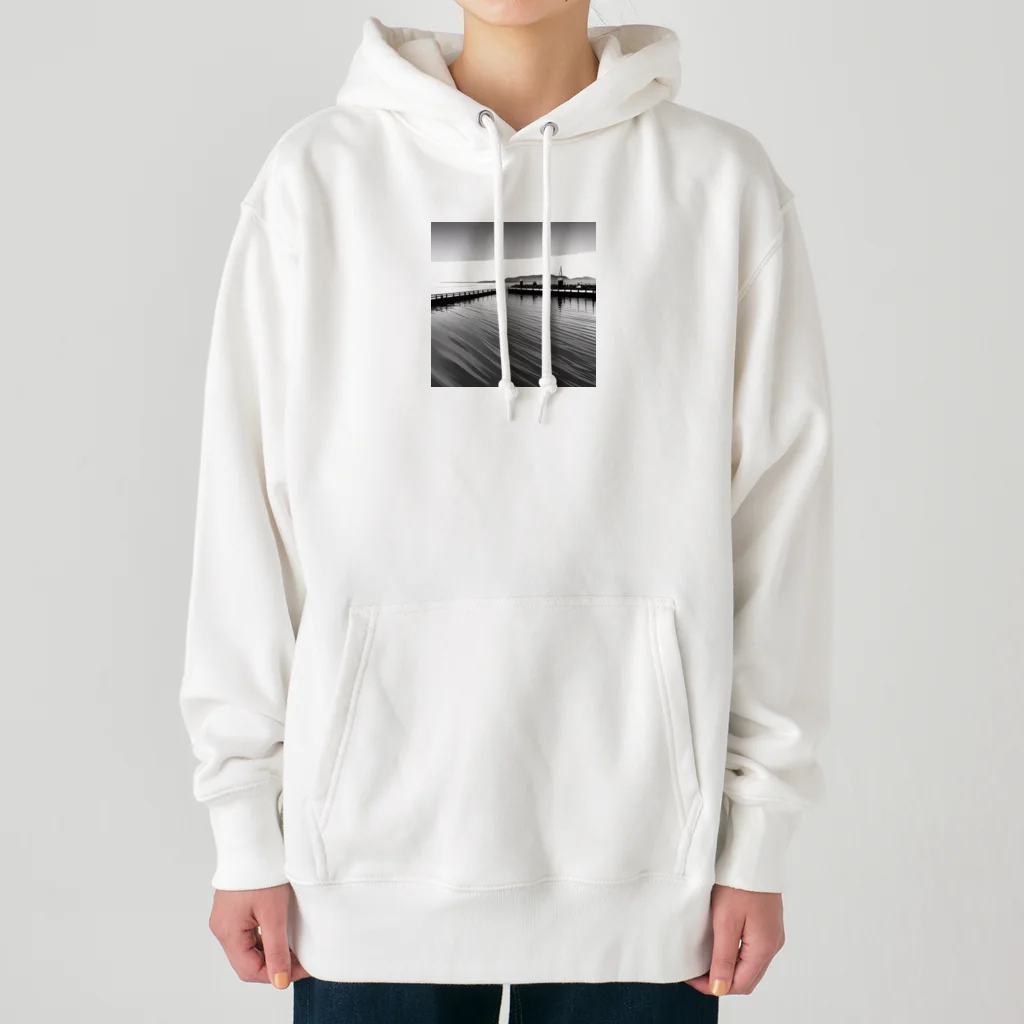 YoMiTの有名な観光スポットイメージ画像：チューリッヒ湖（スイス） Heavyweight Hoodie