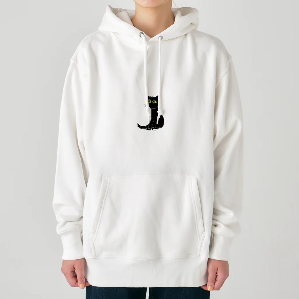 mumuの黒猫の僕の名前は、ソックス Heavyweight Hoodie