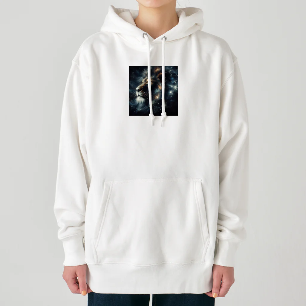 shop_cosmoの星屑のライオン Heavyweight Hoodie