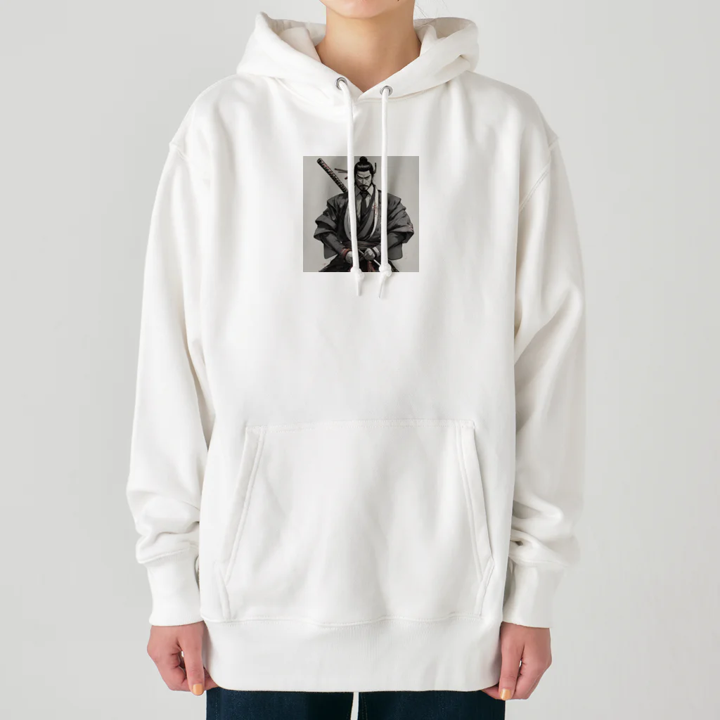 hyon1004のサラリーマン侍 Heavyweight Hoodie