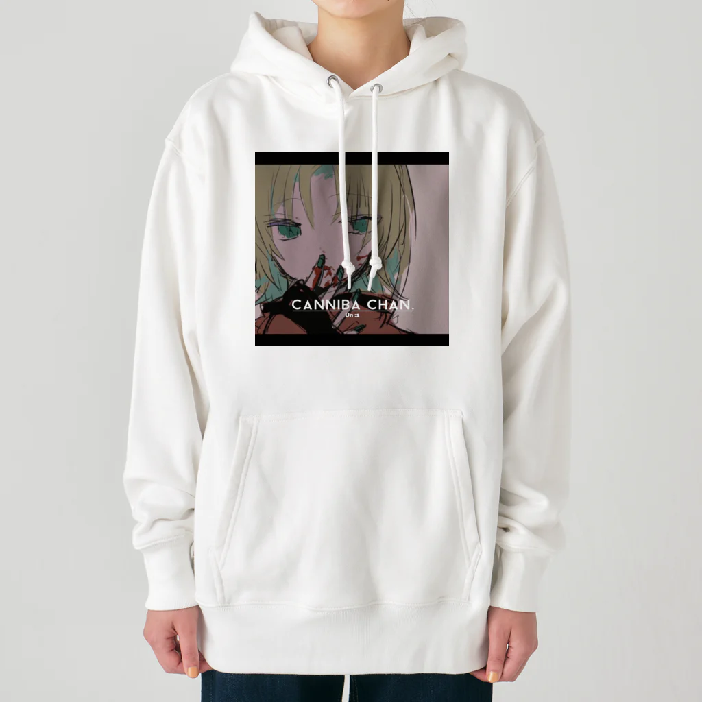 ｳﾉﾒﾉｳのかにばちゃん ふたりめ Heavyweight Hoodie