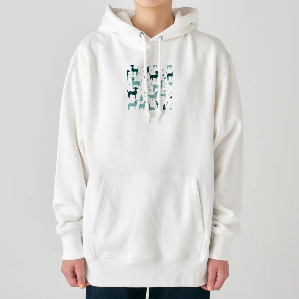 くりあのワンコシリーズ Heavyweight Hoodie