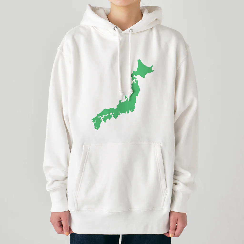 kazukiboxの日本地図 Heavyweight Hoodie