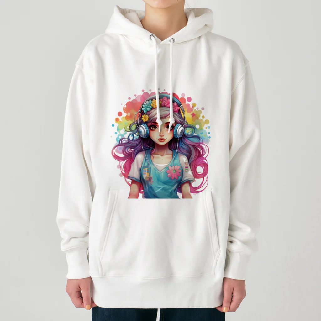 奏桃服店のカラフルメロディ Heavyweight Hoodie