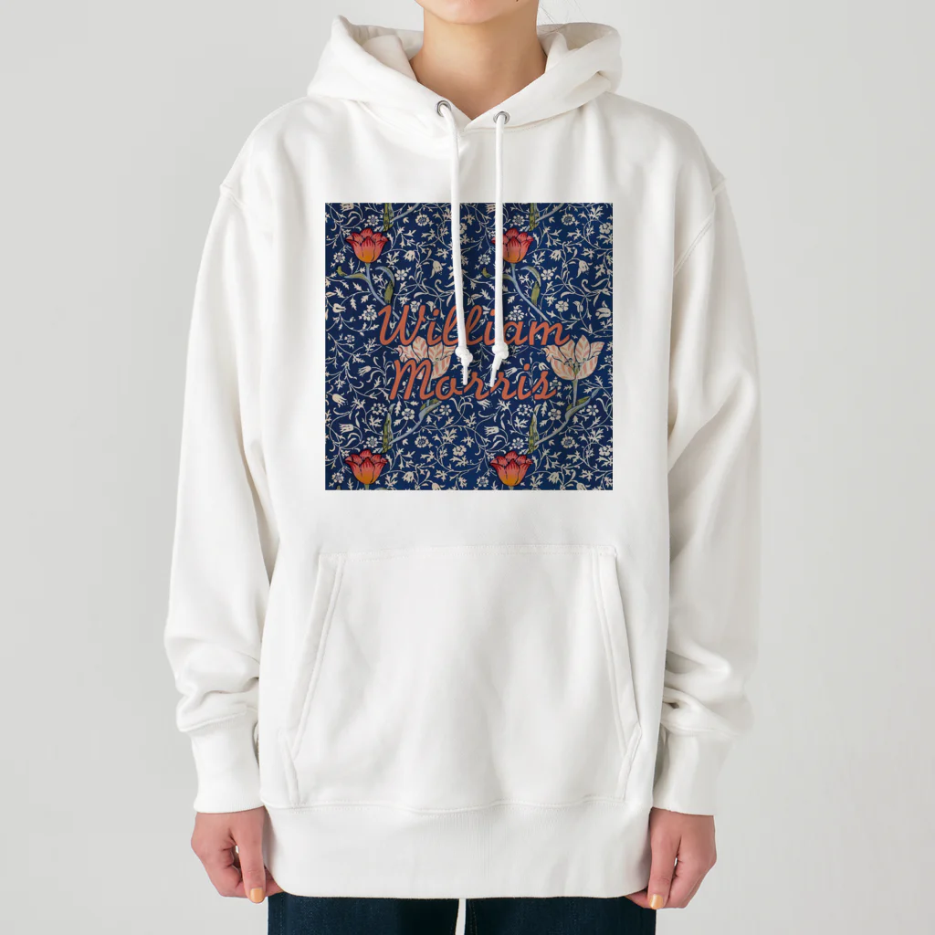 antique-museumのWilliam Morris's Medway ウィリアムモリス「メドウェイ」 Heavyweight Hoodie