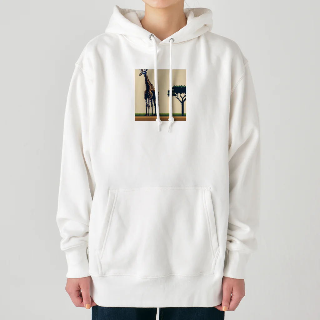 ほっこりグッズBASEのキリンさん Heavyweight Hoodie