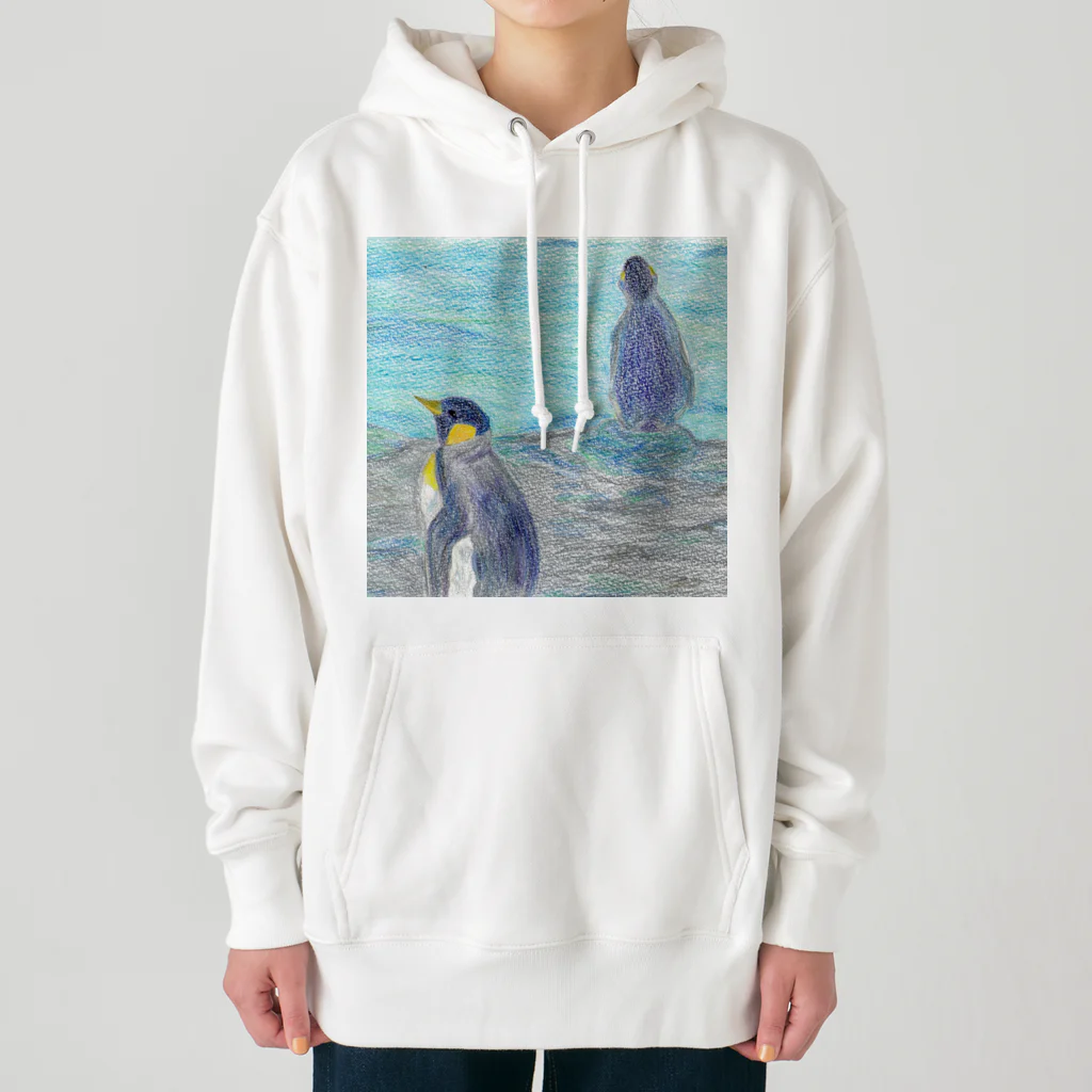 つぎのラピス島ペンギン Heavyweight Hoodie