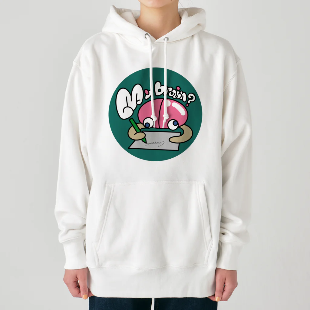 Cute's Making 需要と供給のMybrain大脳くん　グッズ Heavyweight Hoodie