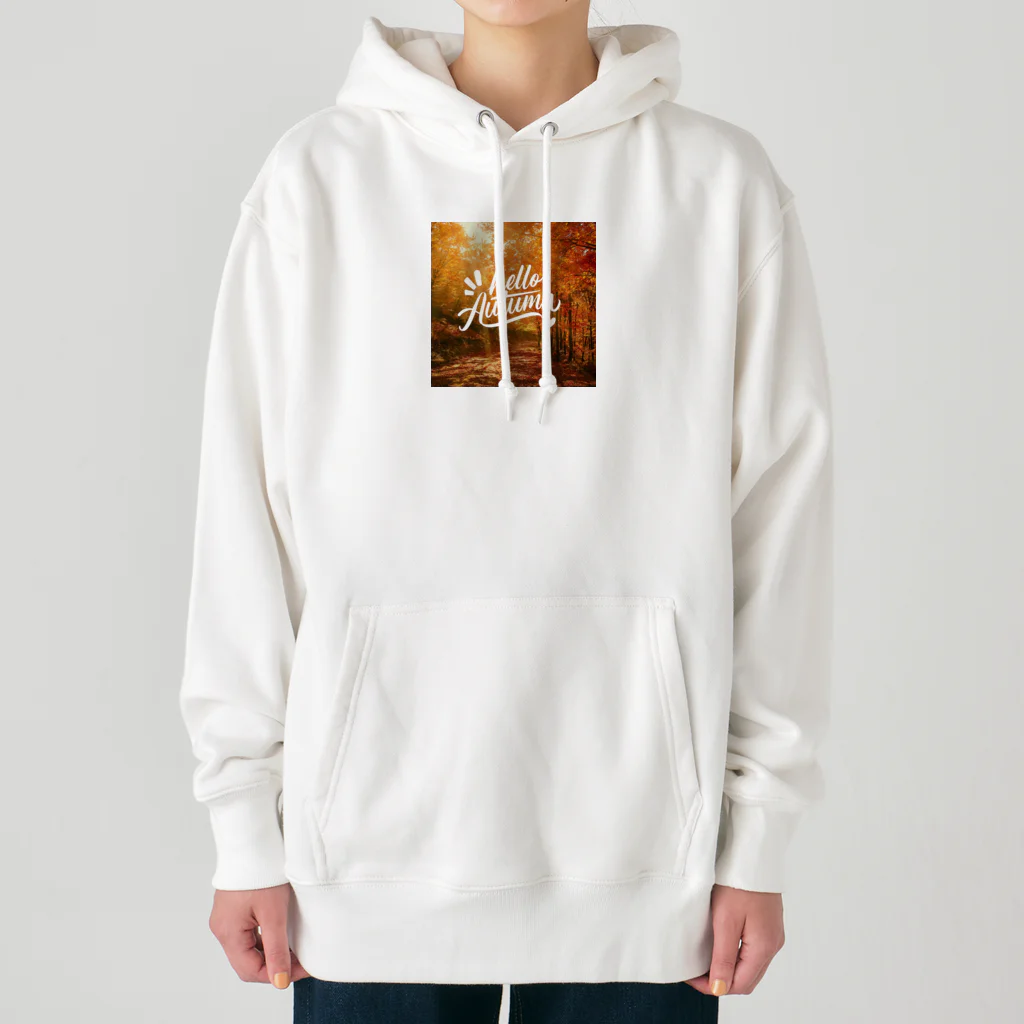 KSK SHOPのHELLO AUTUMN Heavyweight Hoodie