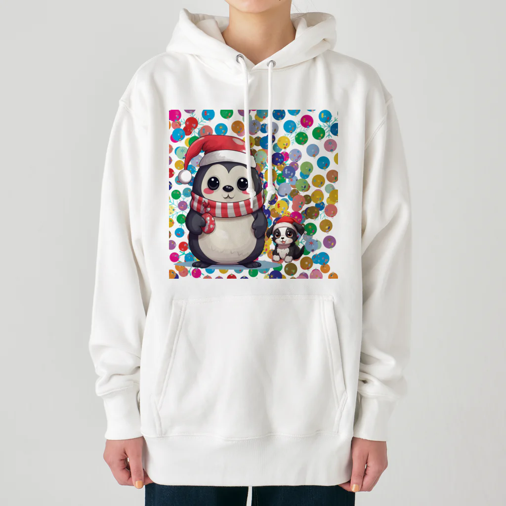 MistyStarkのペンギン犬 Heavyweight Hoodie