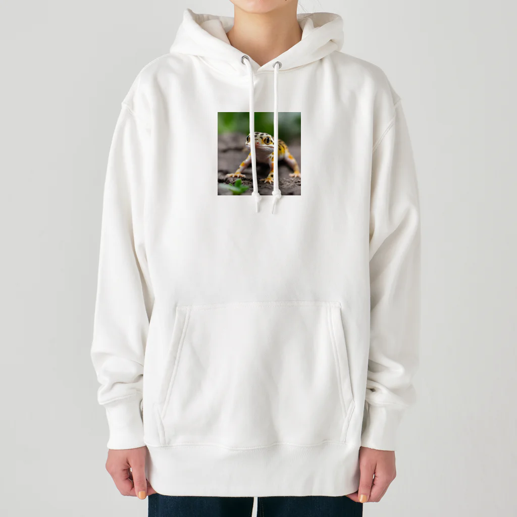 yumena_のヒョウモントカゲモドキ AI写真 Heavyweight Hoodie