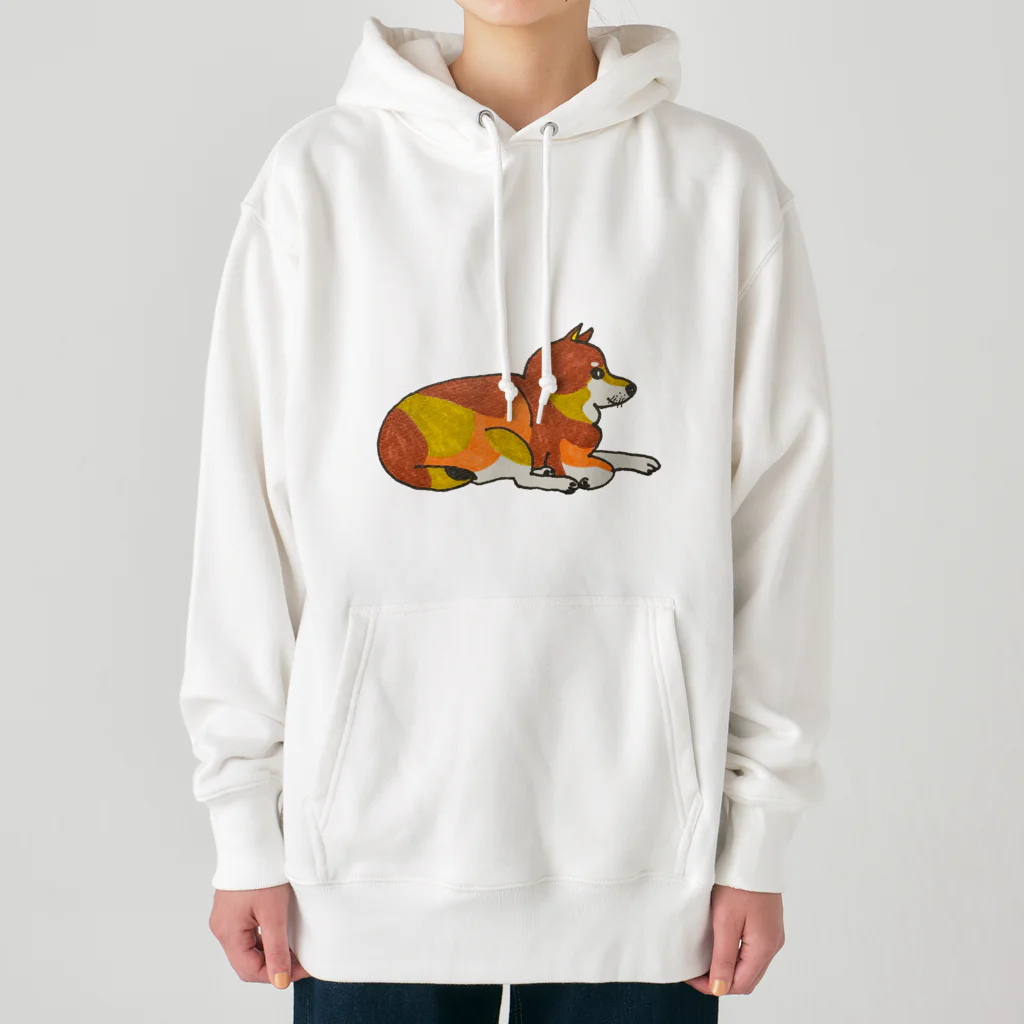 柴犬しばわんこhana873のくつろぎ柴犬さん Heavyweight Hoodie