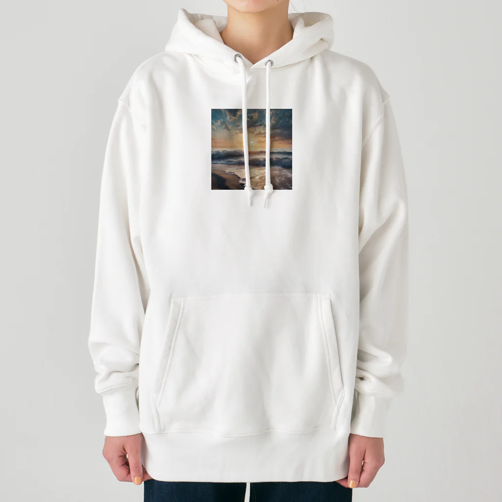 130yの綺麗な海 Heavyweight Hoodie