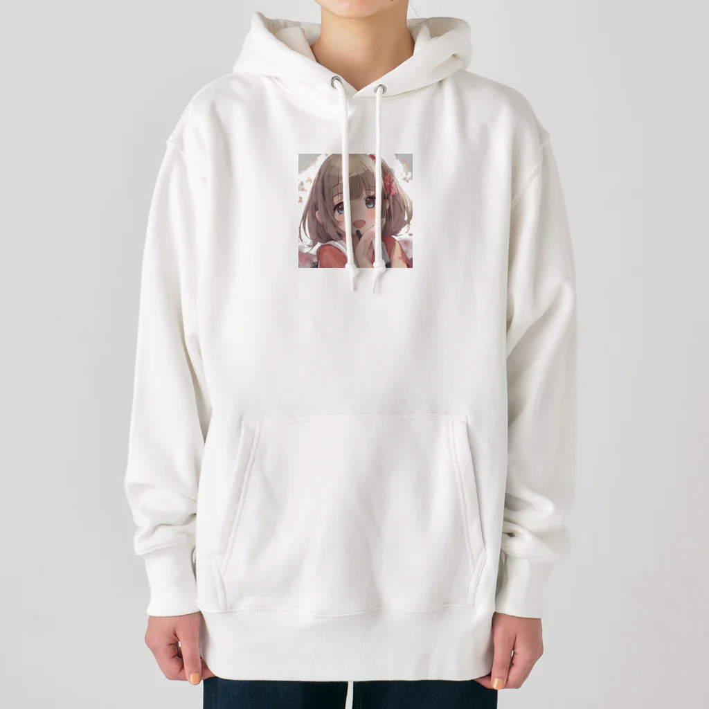 coco1739の可愛い女の子イラストグッズ Heavyweight Hoodie