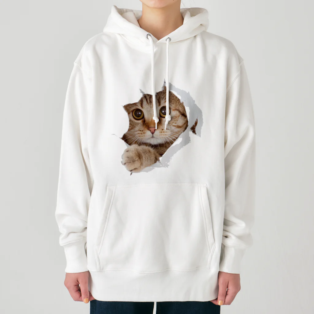 Ryo007の可愛い猫グッズ Heavyweight Hoodie