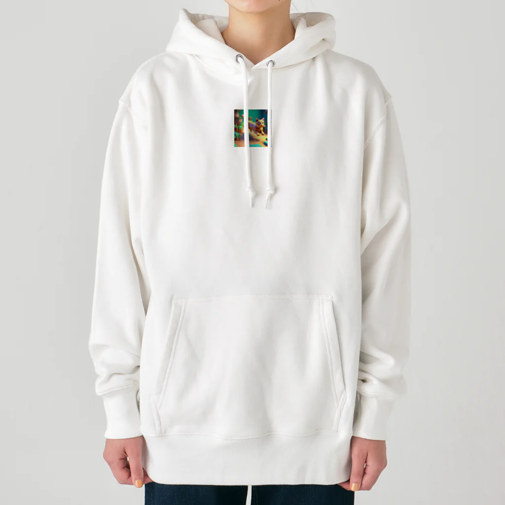 SuperTrioのRun Cat Heavyweight Hoodie