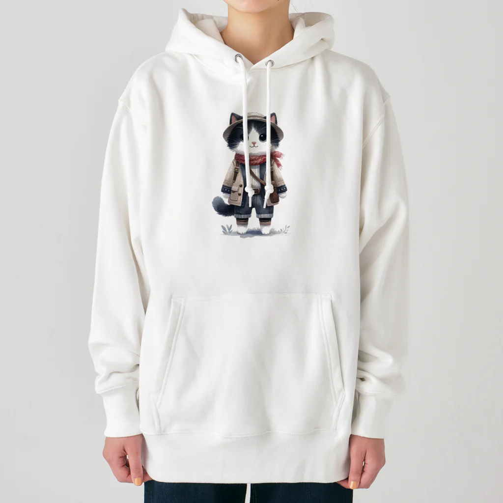 夢見る猫の箱庭のソル Heavyweight Hoodie