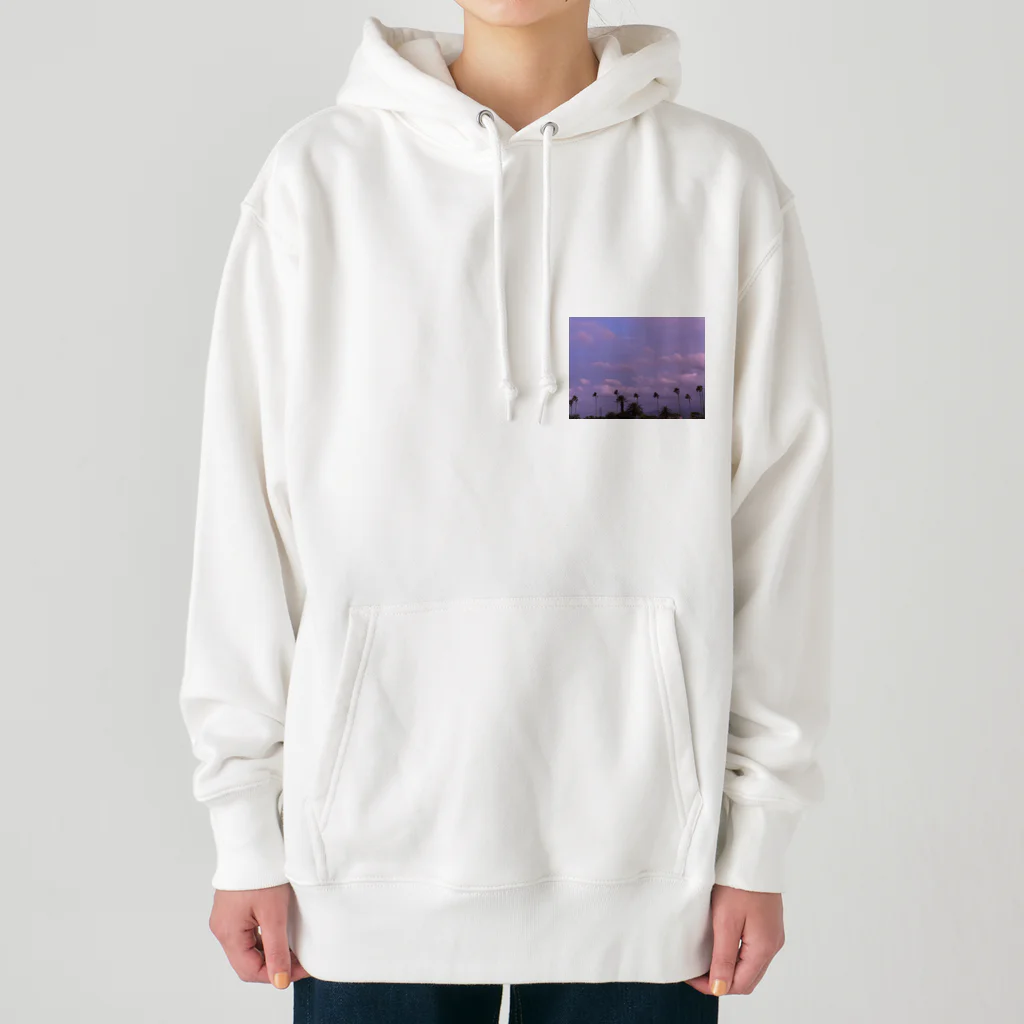 玉手箱の南国の冬空 Heavyweight Hoodie