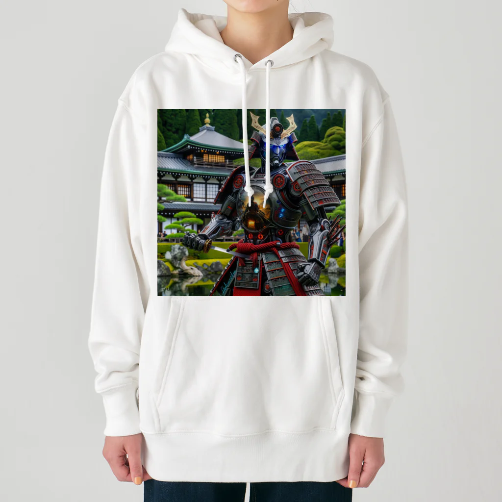 こまイヌ屋たちの十二神将カンテラロボ Heavyweight Hoodie