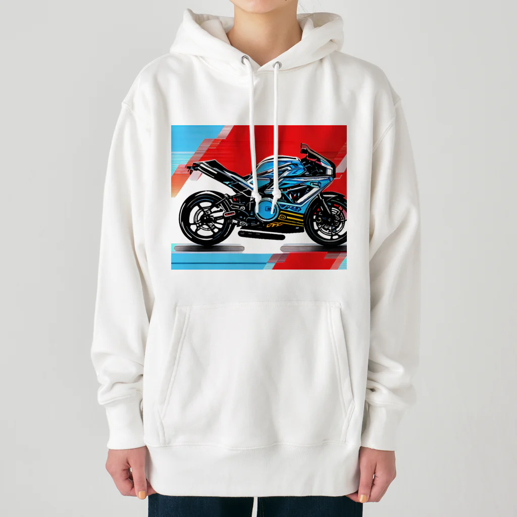 Moichi Designs Shop-2023のハイパーバイク Heavyweight Hoodie