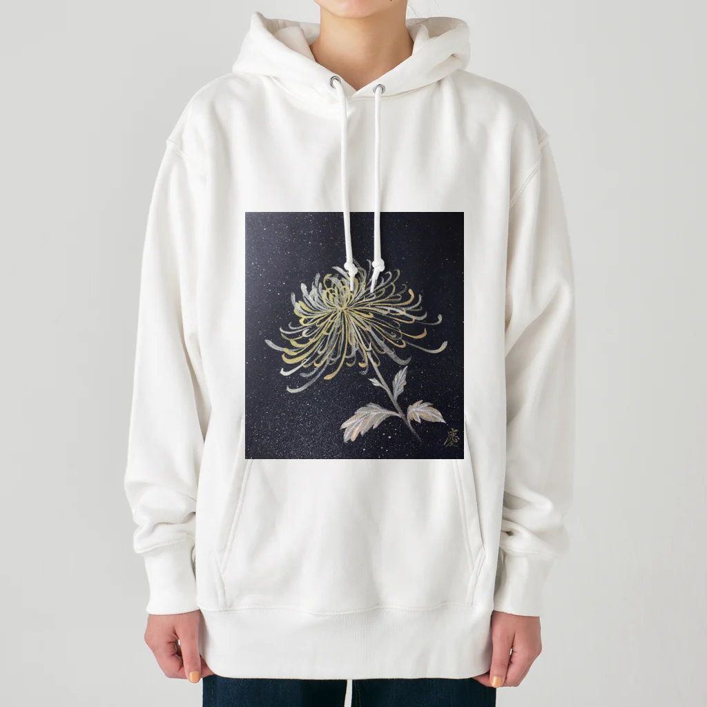 KEIKO's art factoryの菊　2023 Heavyweight Hoodie