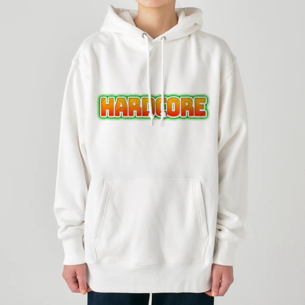 てくのちゃんのHARDCOREピンクのクマちゃん Heavyweight Hoodie