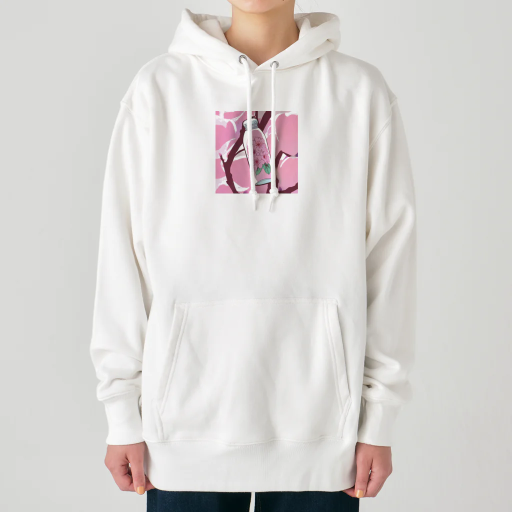 リホタママの水筒の中の桜 Heavyweight Hoodie