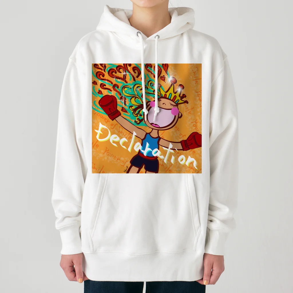 Power of Smile -笑顔の力-のDeclaration Heavyweight Hoodie