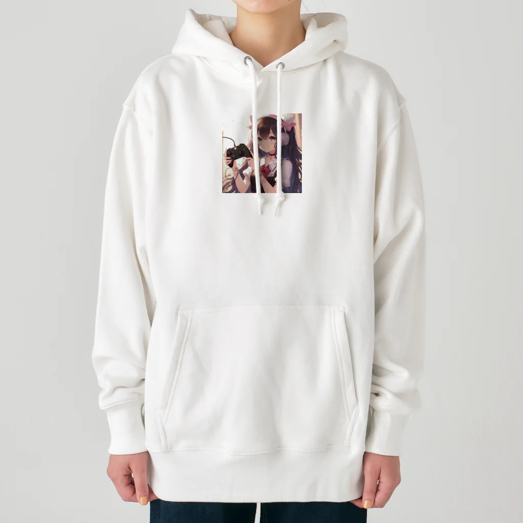 luckyTigerのゲーム女子 Heavyweight Hoodie